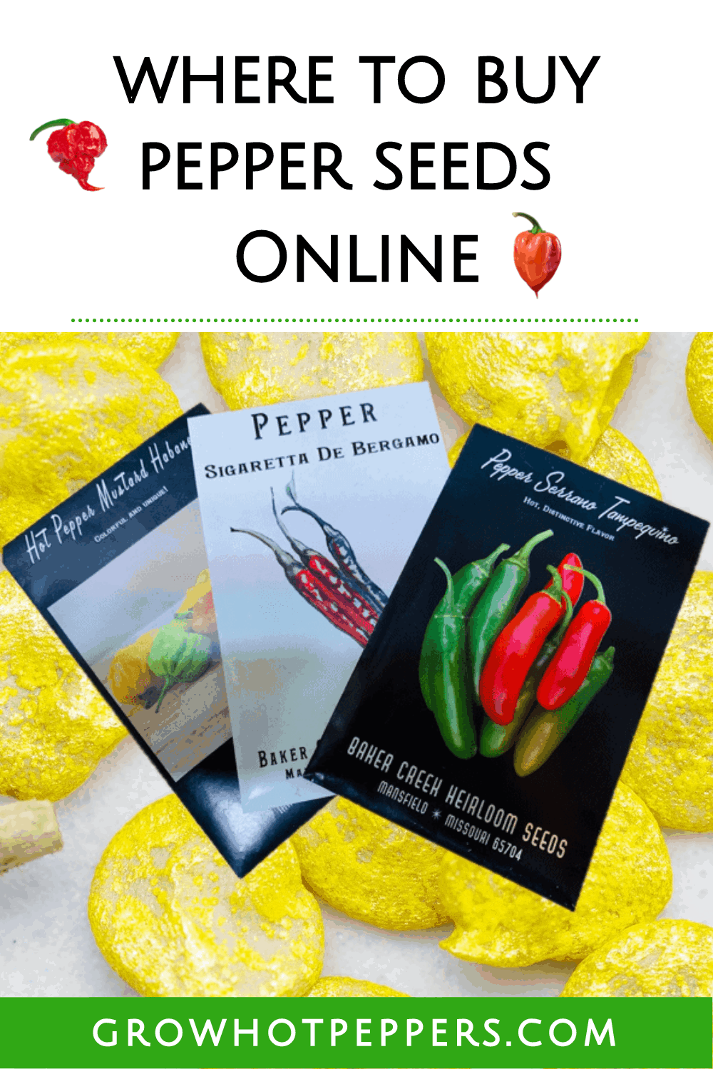 30 Places To Buy Pepper Seeds Online (Worldwide) Grow Hot Peppers